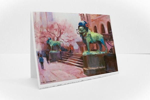 Sport's Lovers - Chicago Collection - Greeting Cards