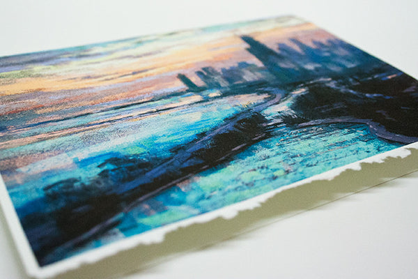 “Morning Drive” – Chicago Greeting Card