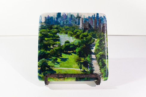 "Above Lincoln Park" Marble Coaster