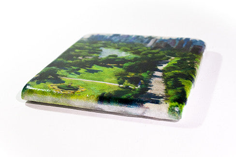 "Above Lincoln Park" Marble Coaster