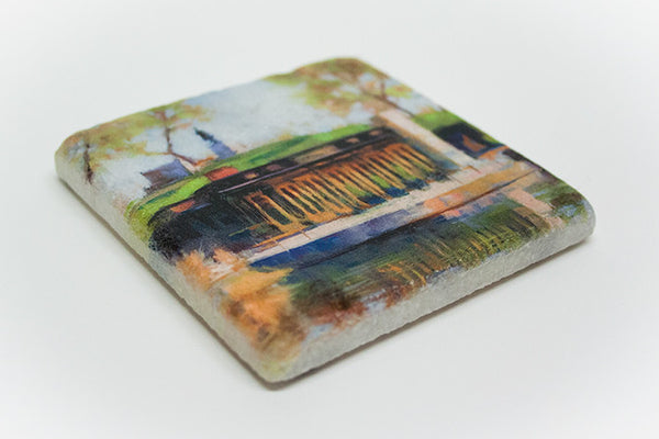 "North Pond" Coaster of Lincoln Park