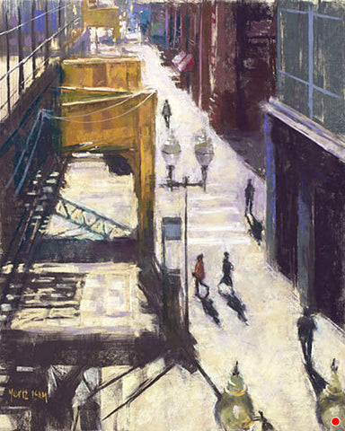 "Light Commute II" Giclee Print