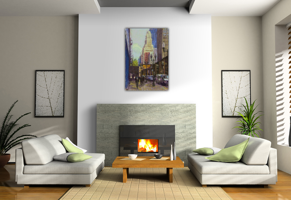"Walking on Wells" Giclée Print