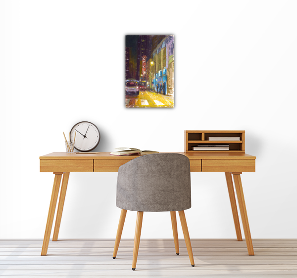 "State Street Nocturne" Giclee Print