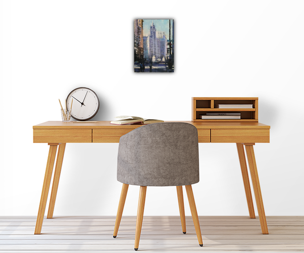 "Wrigley in the Morning" Giclée Print