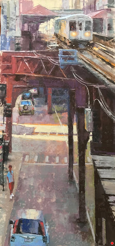 "Waiting on Wabash" Giclee Print