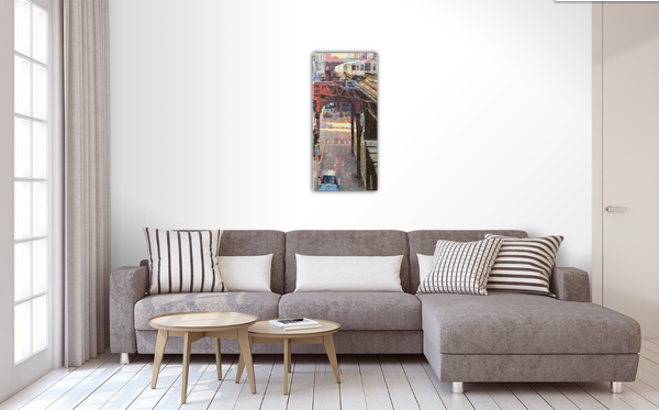 "Waiting on Wabash" Giclee Print